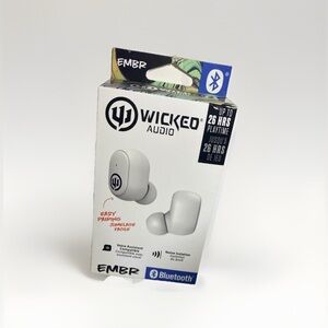 Wicked Audio Earbud Headphones - White